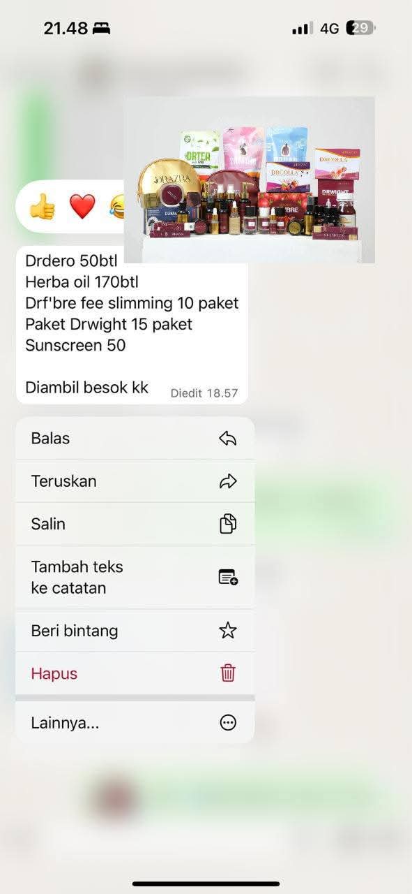 Cerita pelanggan Nurul Aufa